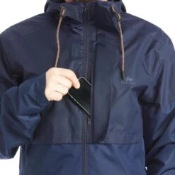 Quechua Veste Imperméable De Randonnée - NH500 Flap - Homme -Quechua Promos Magasin veste impermeable de randonnee nh500 flap homme 9