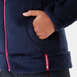 Quechua Veste Polaire Chaude De Randonnée - MH500 Bleue Marine - Enfant 7-15 Ans -Quechua Promos Magasin veste polaire chaude de randonnee mh500 bleue marine enfant 7 15 ans 8