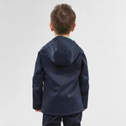 Quechua Veste Softshell De Randonnée - MH550 Bleu Marine - Enfant 2 - 6 Ans -Quechua Promos Magasin veste softshell de randonnee mh550 bleu marine enfant 2 6 ans 2